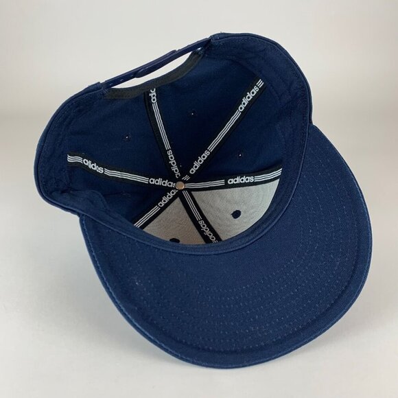 Seattle Kraken NHL Navy Blue Adidas Snapback Hat - Picture 4 of 4